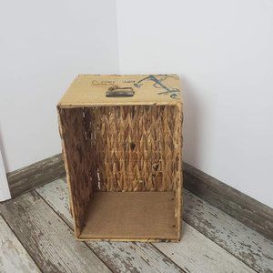 Nautica Handmade Twisted Wicker Storage Bin